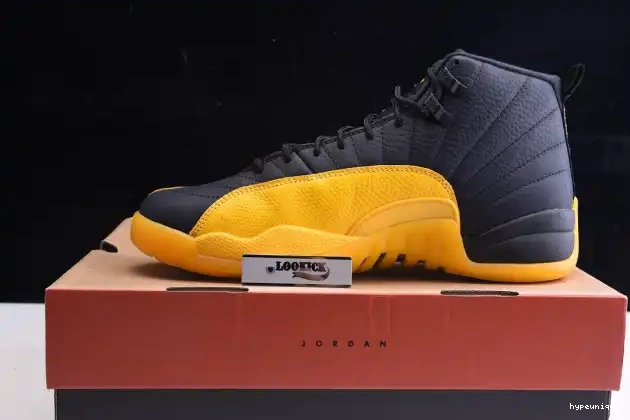 HYPE Black 12 University Gold 130690-070 Air Retro Jordan 0614